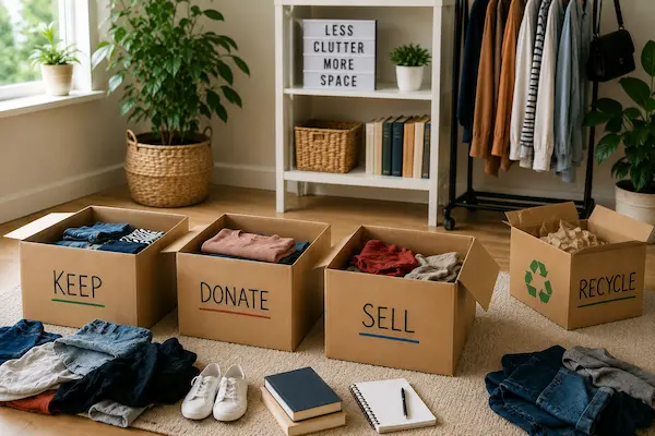 Declutter Before You Pack